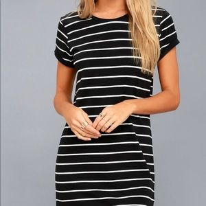 Lulu’s Striped T-shirt Dress
